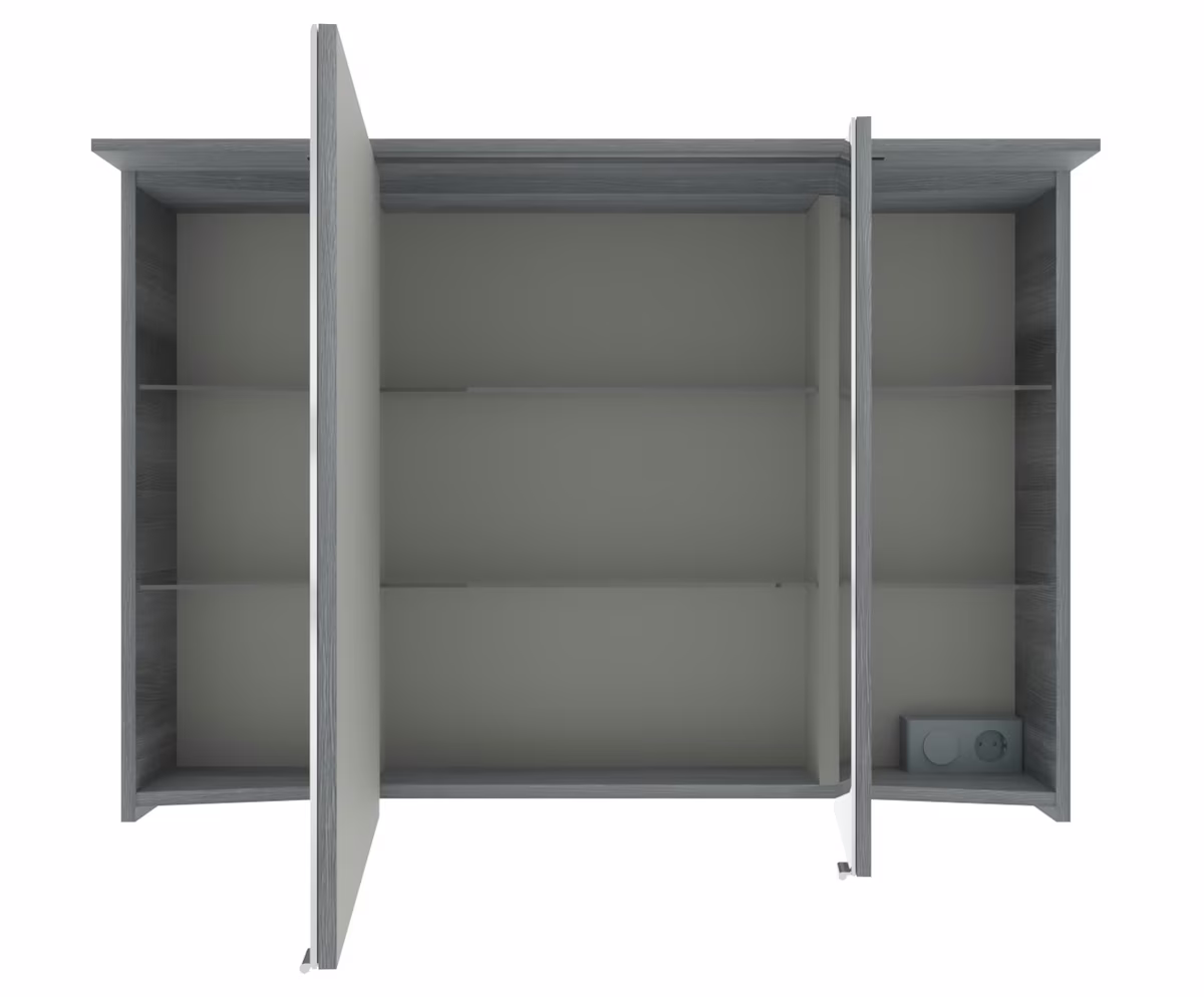Pelipal TrenTino Badmöbel Set 107 cm breit - Spiegelschrank wählbar - Ansicht 18