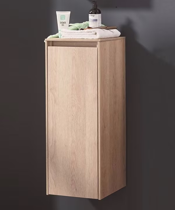 Puris Unique Waschtischunterschrank Eiche 102 cm - Set mit 2 x Highboard - Sonderpreis - sofort lief - Ansicht 3