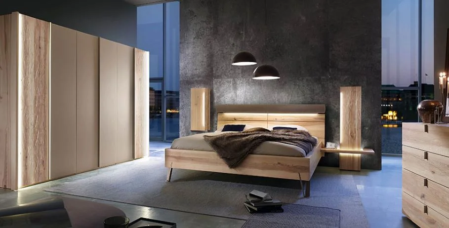 Thielemeyer Cubo Kleiderschrank mit Colorglas- oder Spiegeltüren / 6-türig