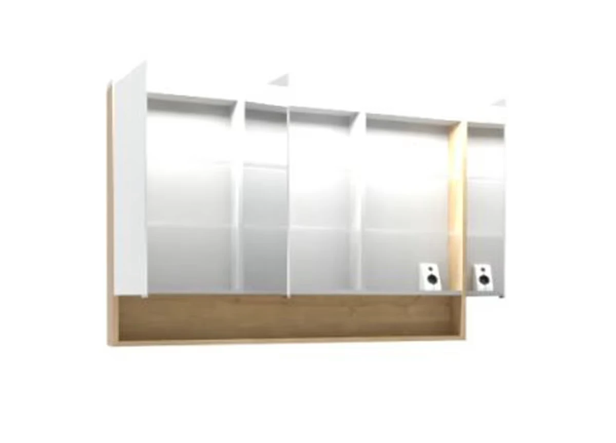 Puris Rounds Spiegelschrank 120 cm S2A5512S3
