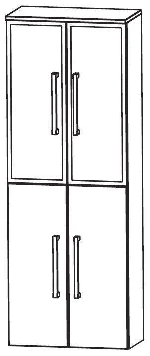 Puris Speed Hochschrank 60 cm HNA036B