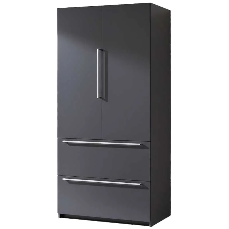 Puris Aspekt Mittelschrank mit 2 Drehtüren / 2 Auszügen und Ablageplatte