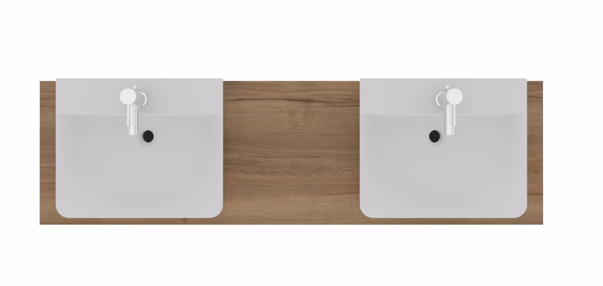 Puris Unique Badmöbel Set - Doppelwaschplatz / 172 cm - Ansicht 10