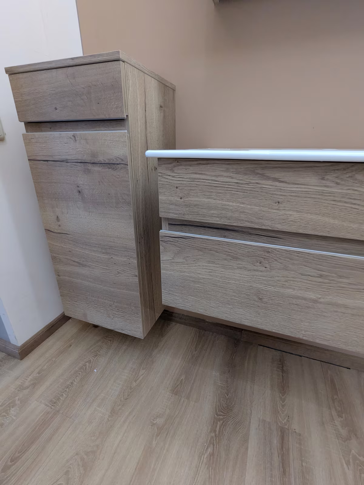 MARLIN 3290fair Badmöbel-Komplettset 80 cm breit inkl. Spiegelschrank und Beimöbel - Sonderpreis - Ansicht 3