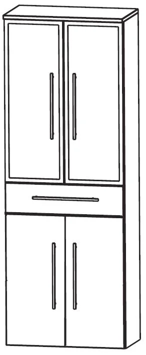 Puris Crescendo Hochschrank 60 cm HNA056B7M - Ansicht 2