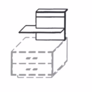 145 - Aufsatzpaneel links
