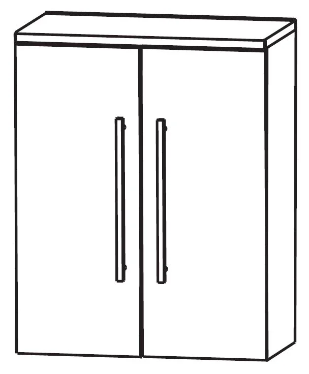 Puris Linea Highboard 60 cm HBA416A01 - Ansicht 2