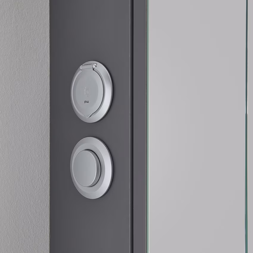 Pelipal 6910 Spiegelschrank mit LED-Lichtkranz / 60 cm - Ansicht 4