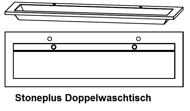 Puris Star Line Badmöbel Set 160 cm - Kombination 1 - Ansicht 7