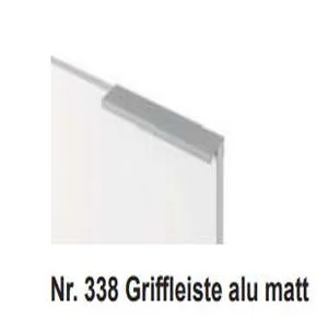 Nr. 338 Griffleiste alu matt