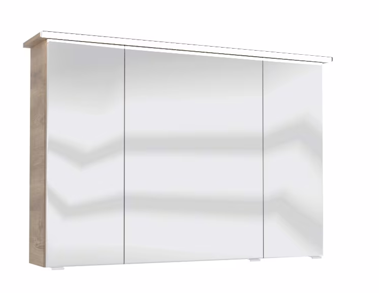 Pelipal TrenTino Badmöbel Set 107 cm breit - Spiegelschrank wählbar - Ansicht 15