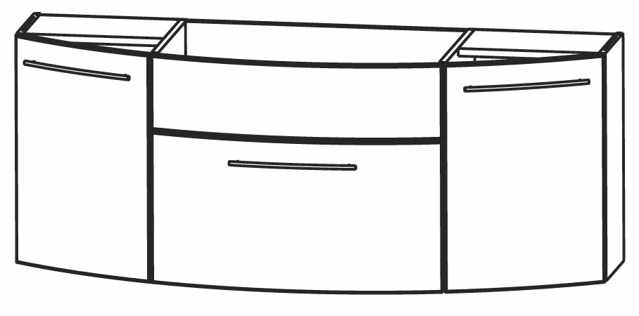 Puris Classic Line Waschtischset 120 cm - Ansicht 4