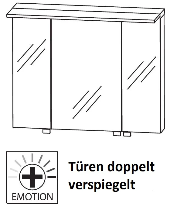 Puris Fine line Badmöbelset 95 cm - Ansicht 10