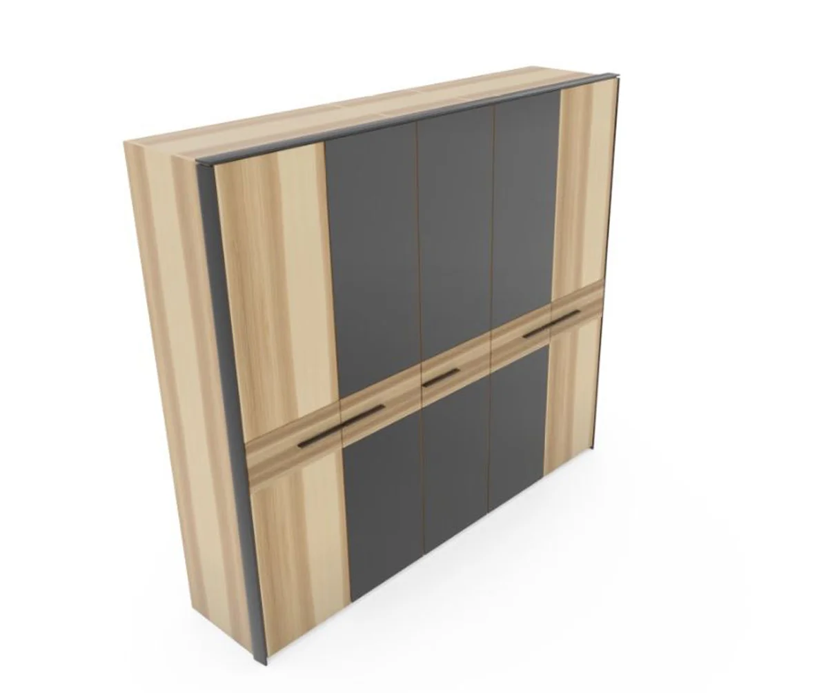 Thielemeyer Steel Drehtürenschrank / 5-türig mit 3 Colorglastüren
