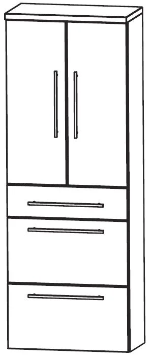 Puris Speed Hochschrank 60 cm HNA096A