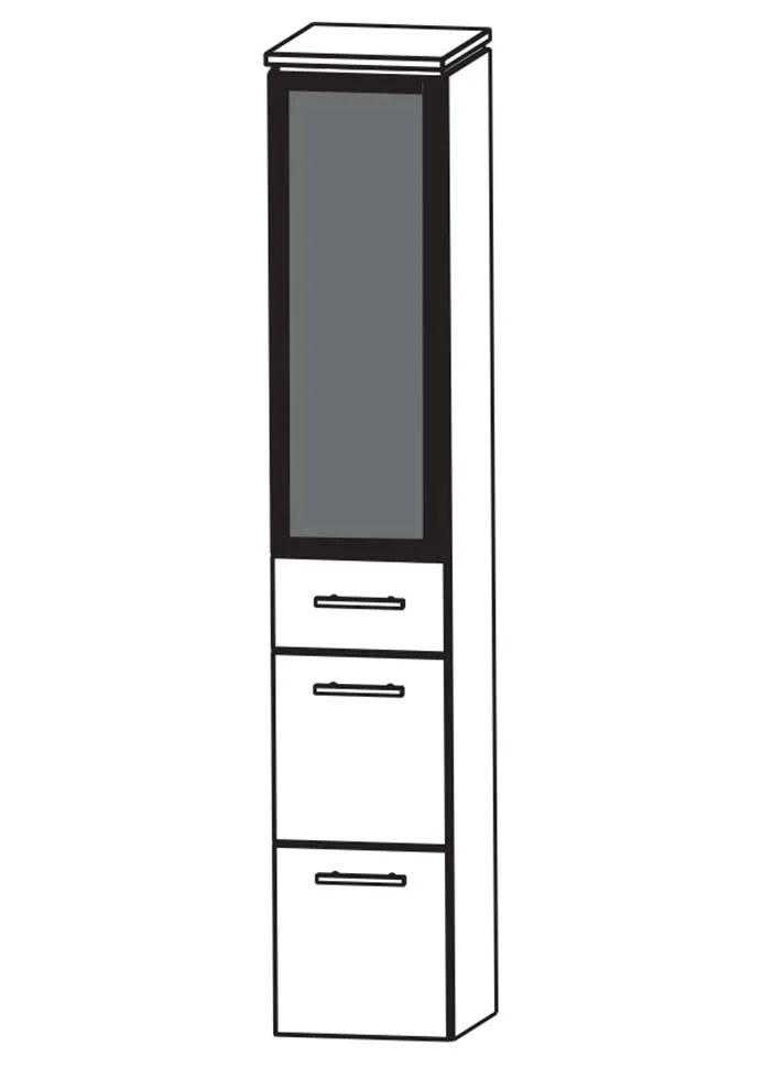 Puris Cool Line Hochschrank 30 cm HNA09325M - Ansicht 2