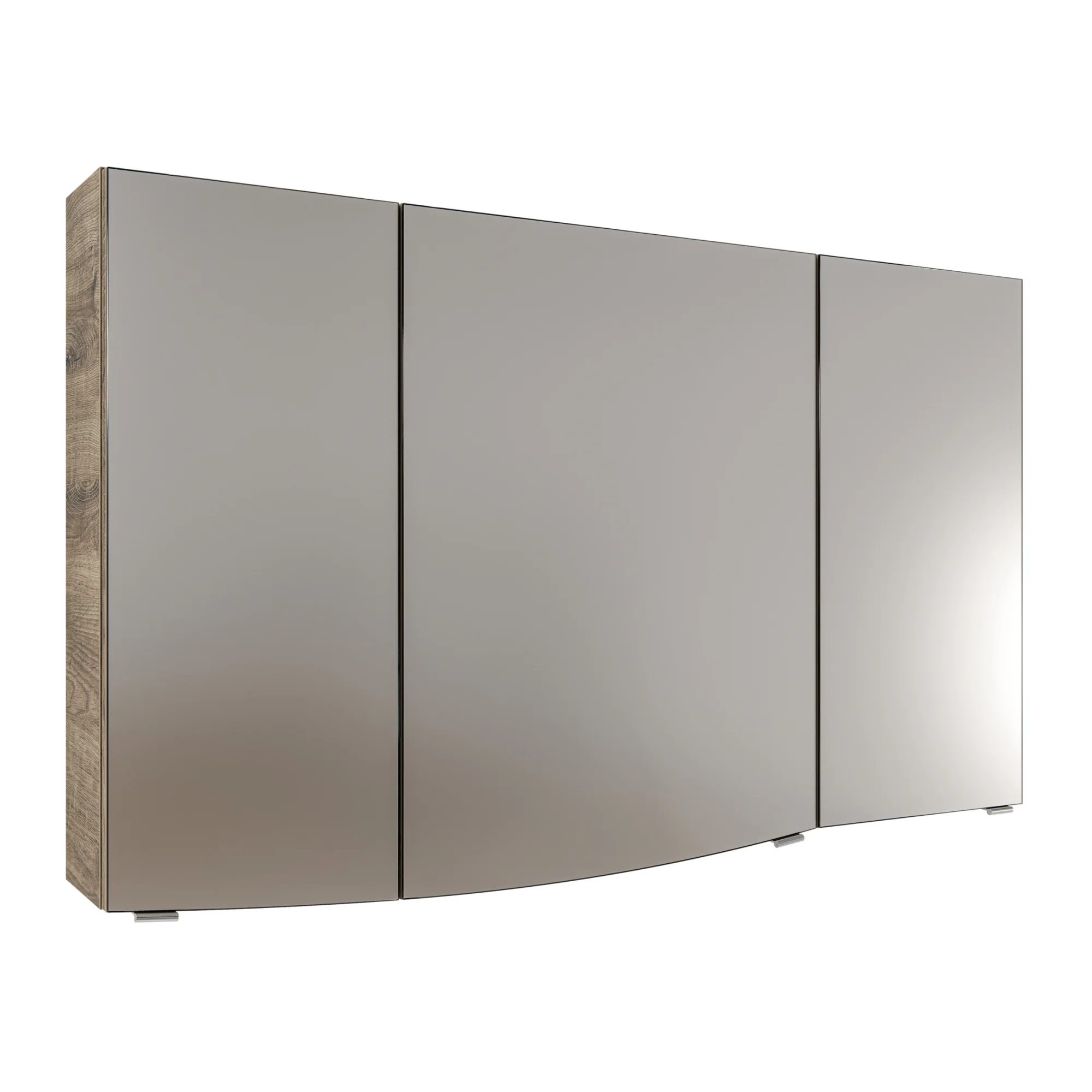 Pelipal Contea Set in Eiche Ribbeck mit Mineralmarmorwaschtisch und Spiegelschrank - 120 cm - Ansicht 4