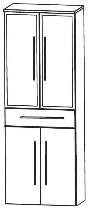 Puris Speed Hochschrank 60 cm HNA056B