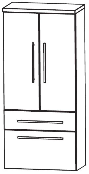 Puris Star Line Mittelschrank 60 cm MNA886A7M - Ansicht 2