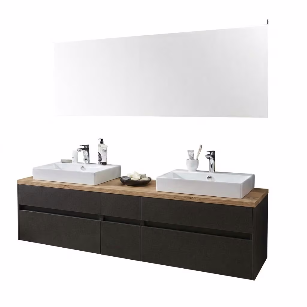 Puris Unique Badmöbel Set - Doppelwaschplatz / 172 cm