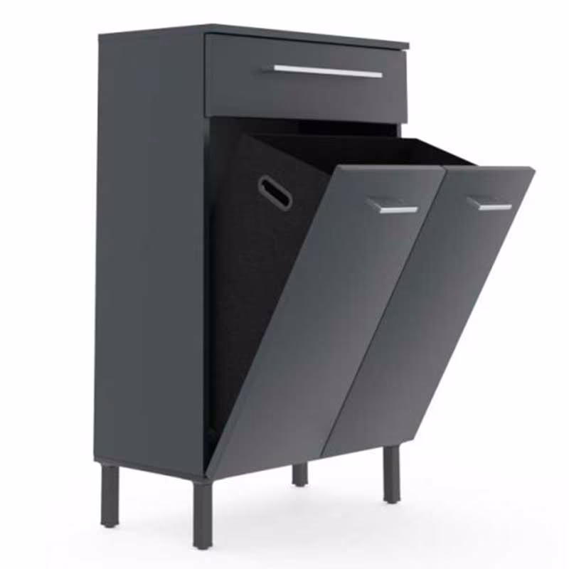 Puris Quada Highboard 60 cm HBA556W1S
