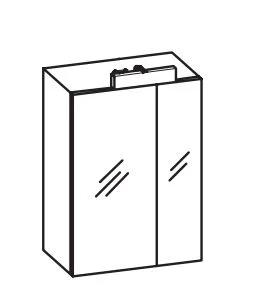 Pelipal Quickset 311 - Badmöbelset 50 cm breit - Ansicht 3