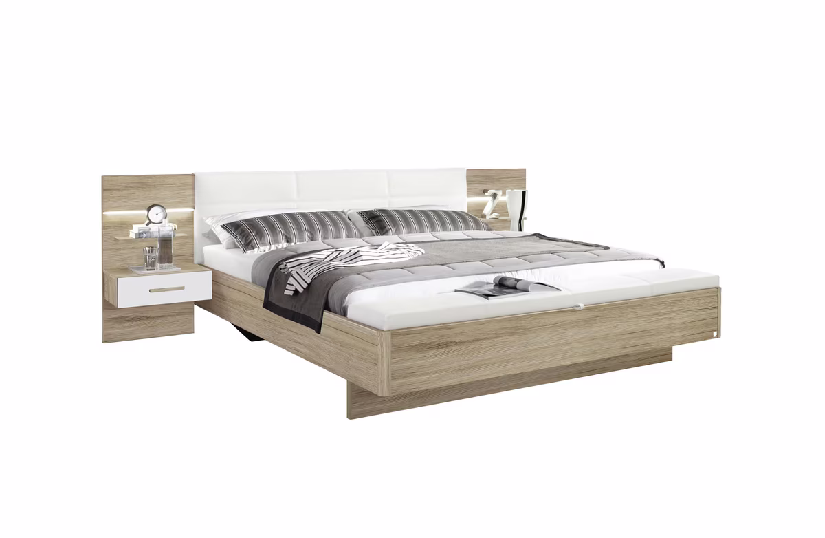 Rauch Orange Mosbach Schlafzimmer-Konfigurator mit Schwebetürenschrank / Alpinweiß - Ansicht 3