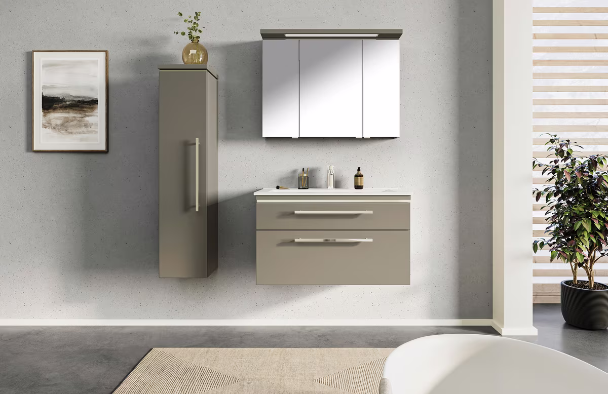 Puris Cool Line Badmöbelset 90 - mit Spiegelschrank Serie A - Ansicht 6