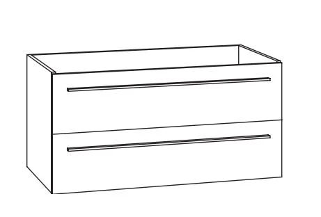 MARLIN 3260fair Waschplatz 100 cm / mit Unterschrank WKHSA9 - Ansicht 4