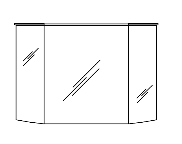 Pelipal Cassca Spiegelschrank 100 cm CS-SPS 59 - Ansicht 3