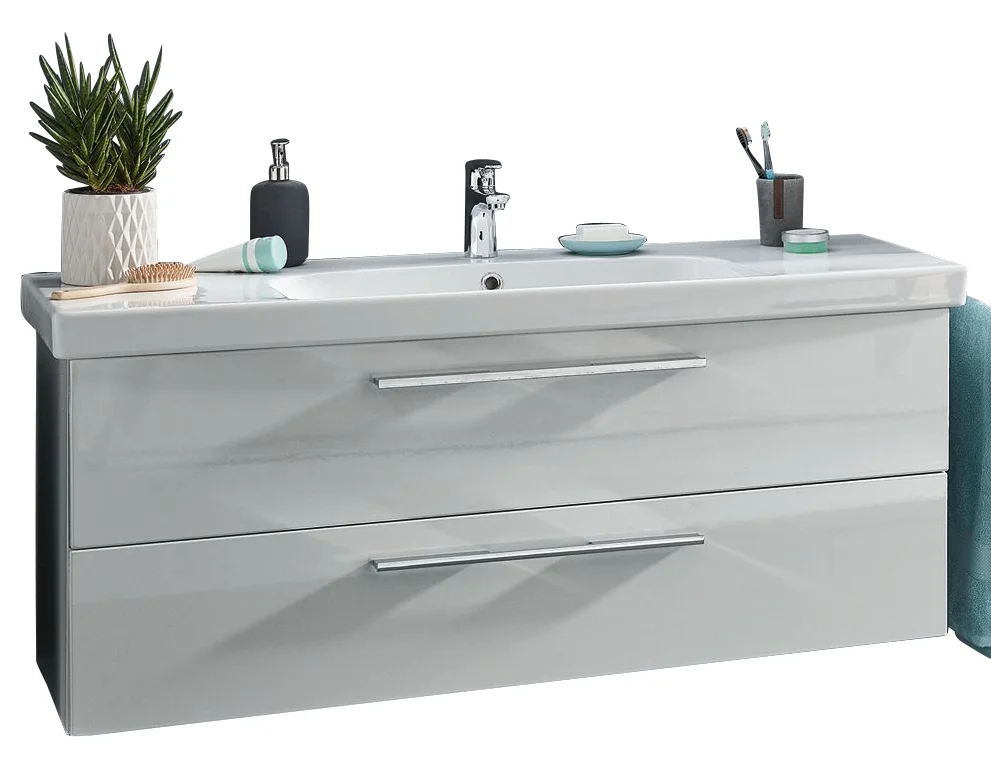 Puris Fine Line Waschtischset 125 cm - Ansicht 9