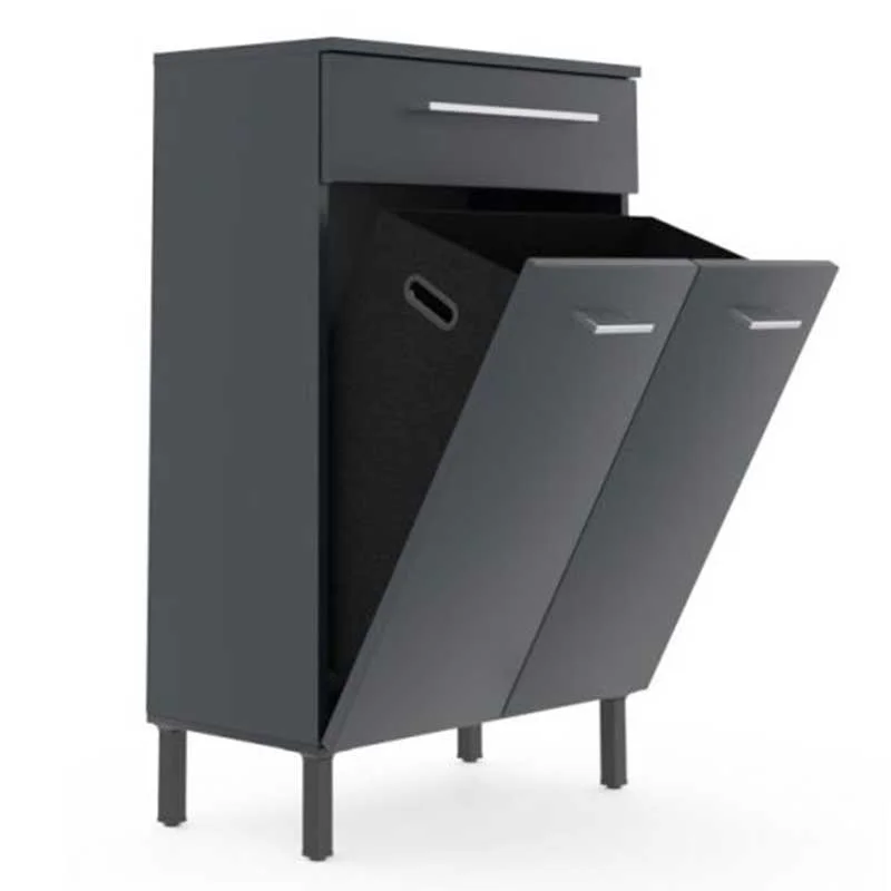 Puris Quada Highboard 60 cm HBA556W1S