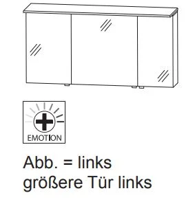 Puris Aspekt Badmöbelset 130 cm - Ansicht 6