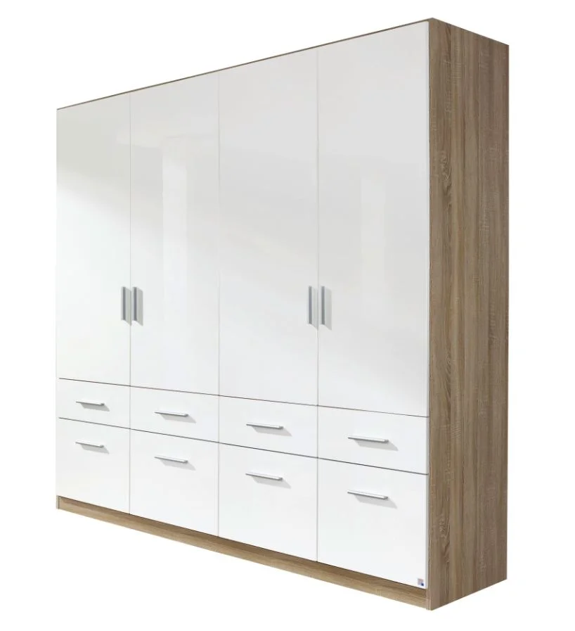 Rauch BLUE Celle Drehtüren-Kombischrank 4-türig 3124 - Ansicht 3