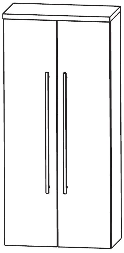 Puris Crescendo Bad-Mittelschrank 60 cm breit MNA846A7