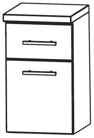 Puris Star Line Unterschrank 30 cm UNA343A7M - Ansicht 2