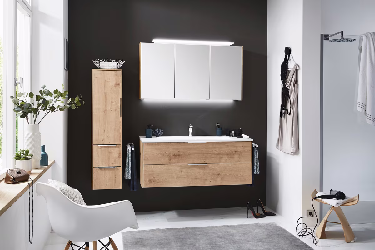Puris D.Light Waschtischset 120 cm - Ansicht 4