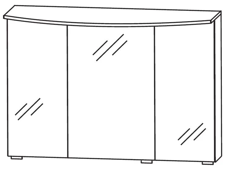 Puris Vuelta Spiegelschrank 90 cm S2A439S 3 / S2A439SF3 - Ansicht 2