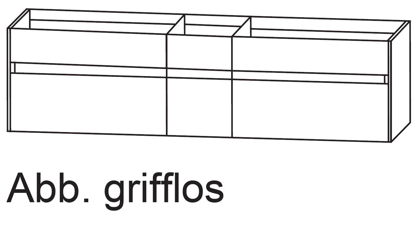 Puris Unique Badmöbelset 172 cm mit 2 x Flächenspiegel - Ansicht 10