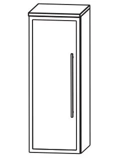 Puris Fine Line Highboard 30 cm HBA513B7 L/R - Ansicht 2