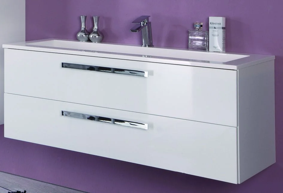 Puris Star Line Bad-Konfigurator 120 cm - Glaswaschtisch - Ansicht 3