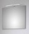 6110-FSP 02 Flächenspiegel mit LED-Aufsatzleuchte, 80 cm breit