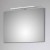 6110-FSP 03 Flächenspiegel mit LED-Aufsatzleuchte, 100 cm breit