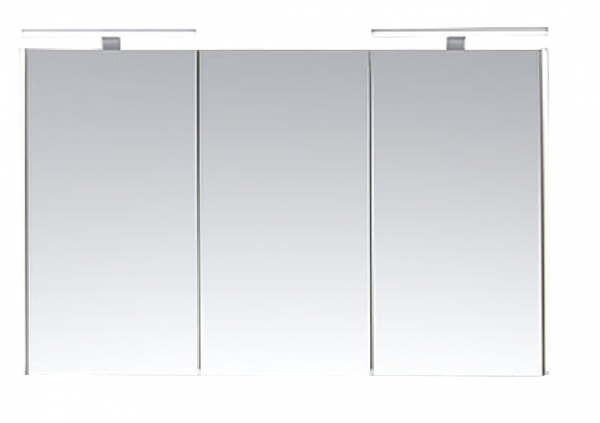 Pelipal 6040 Spiegelschrank 123 cm für Doppelwaschtisch / ohne LED-Profil SDNE00112