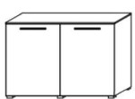 Kommode B310 / Maß: 121 x 84 x 41 cm - Türen in Korpusfarbe