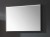 FSB459004 Flächenspiegel 90 cm - LED-Alurahmen in schwarz matt