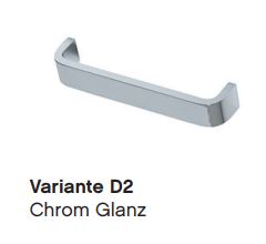 Variante D2 - Chrom glanz - breiter Griff
