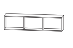 RGL119003 - Funktionsregal 90 cm breit