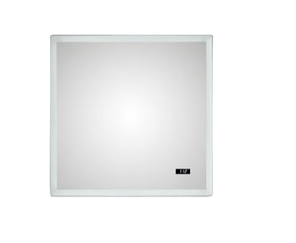 Pelipal Quickset 360 - Flächenspiegel 70 cm / inkl. Beleuchtung und Uhr