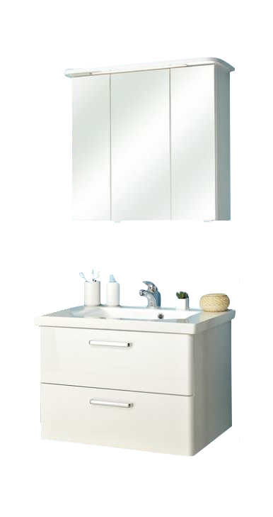 Pelipal Quickset 359 - Badmöbel Kombination 80 cm - vielseitige und  funktionale Badezimmermöbel in Weiß Glanz! | Möbel Universum